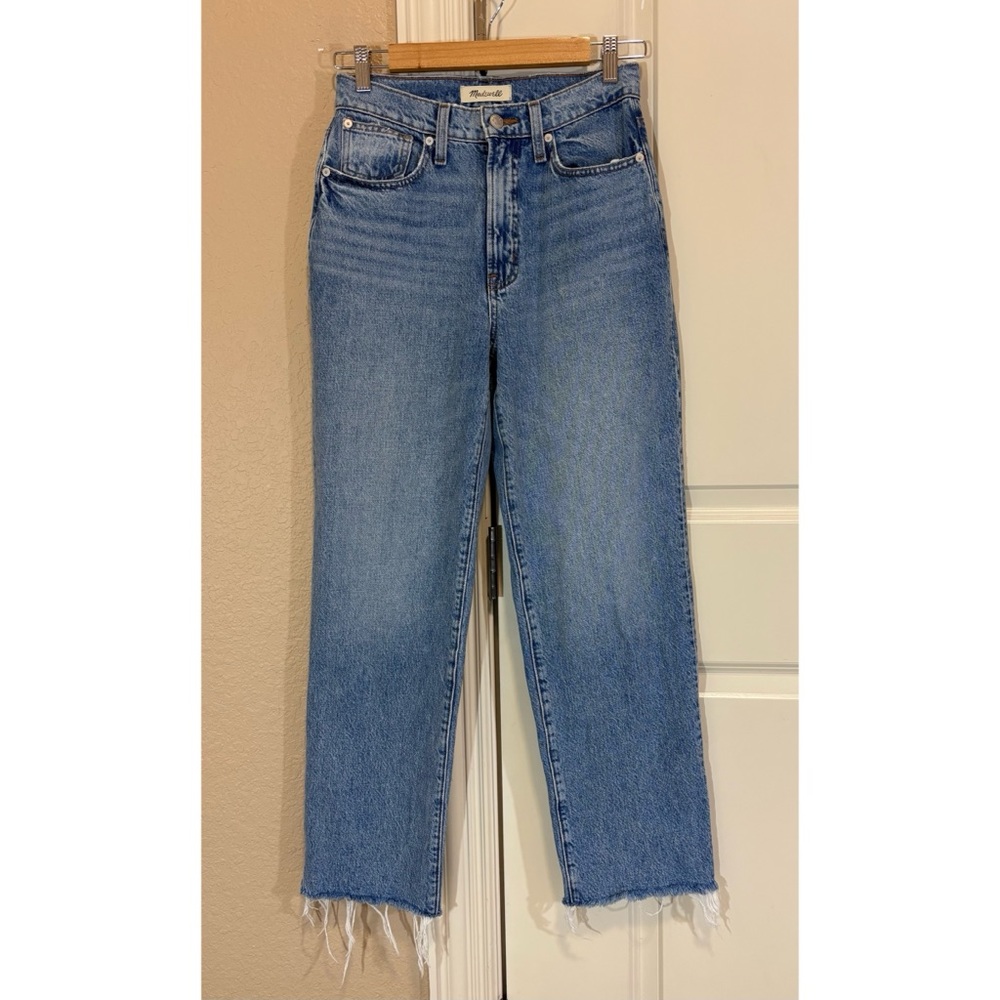 NWOT Madewell The Perfect Vintage Straight Jean High Rise - Picture 2 of 16